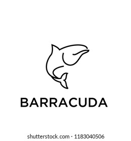 BARRACUDA logo icon designs vector