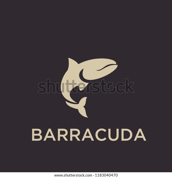 Barracuda Logo Icon Designs Vector Stock Vector Royalty Free 1183040470