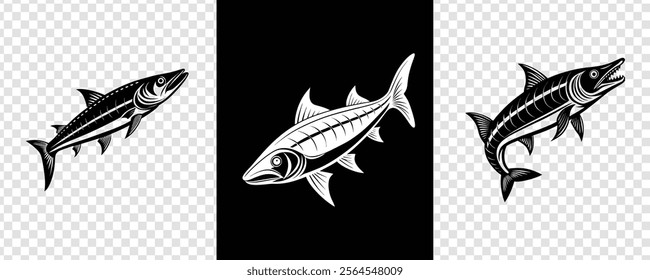 Barracuda vector design template item