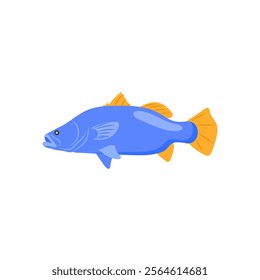 Barramundi Australian Symbol Vector Illustration