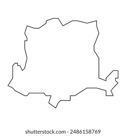 Barranquitas map, administrative division of Puerto Rico. Vector illustration.