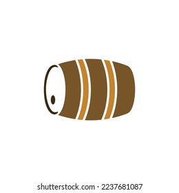 barrel beer icon vector design templates 