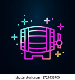 Barrel, beer nolan icon. Simple thin line, outline vector of oktoberfest icons for ui and ux, website or mobile application