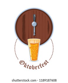 barrel beer oktoberfest celebration