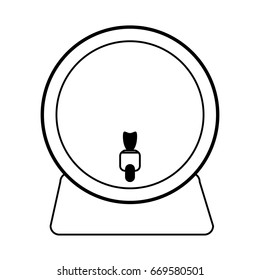 Barrel beverage dispenser