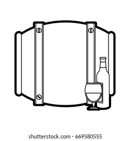 Barrel beverage dispenser
