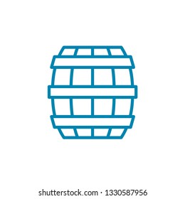 Barrel con Outline Vector