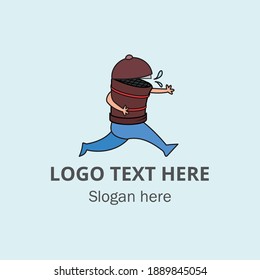 barrel,  cooking, grill and restaurant logo