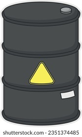 barrel, danger, toxic, dangerous, chemical, container, radioactive