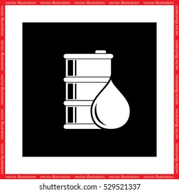 barrel and drop icon