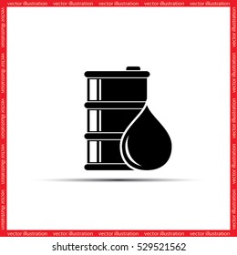 barrel and drop icon