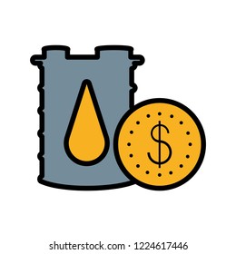 barrel of gasoline icon