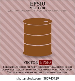 Barrel high quality icon