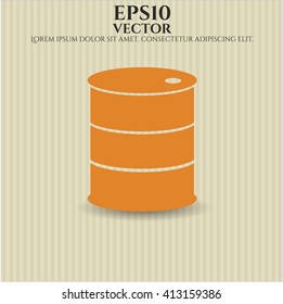Barrel high quality icon