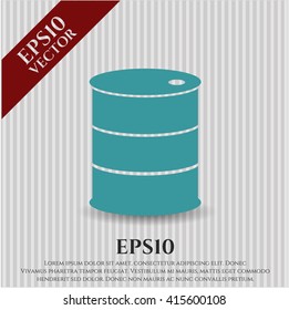 Barrel high quality icon
