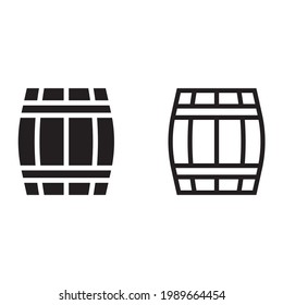 Barrel icon for apps and web sites