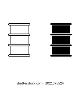 barrel icon for apps and web sites