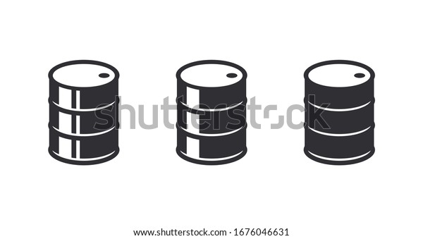 Barrel icon. Black barrel with oil labels. Oil\
barrel. Drop icon. Oil drop. Blob icon. Dribble. Oil stocks. Logo\
template. Gallon fuel. Fuel icon. Fuel barrel. Gas station. Stocks.\
Market.