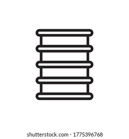 Barrel Icon Design Vector Template