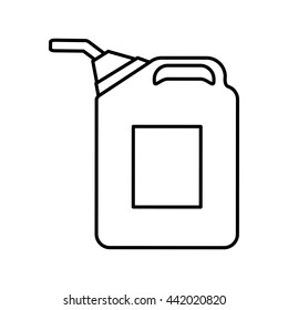 barrel icon. Gasoline station. vector graphic