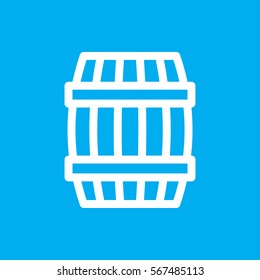 barrel icon illustration isolated vector sign symbol