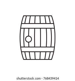 barrel icon illustration isolated vector sign symbol