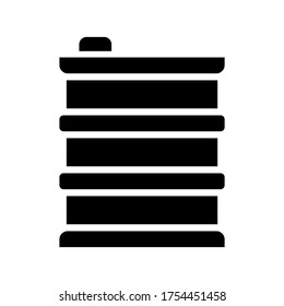 Barrel  icon or logo isolated sign symbol vector illustration - high quality black style vector icons
