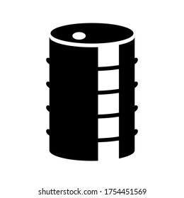 Barrel  icon or logo isolated sign symbol vector illustration - high quality black style vector icons
