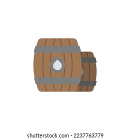 The barrel icon is suitable for your web, apk or project with a medieval theme