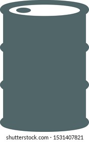 Barrel icon. Barrel symbol. Vector illustration