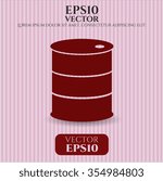 Barrel icon vector illustration