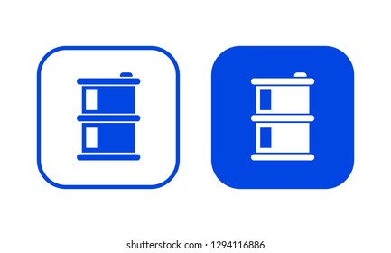 Barrel icon. Vector illustration