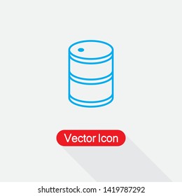 Barrel Icon Vector Illustration Eps10