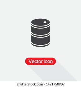 Barrel Icon Vector Illustration Eps10