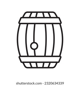 barrel icon vector illustration logo deisgn