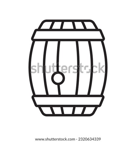 barrel icon vector illustration logo deisgn