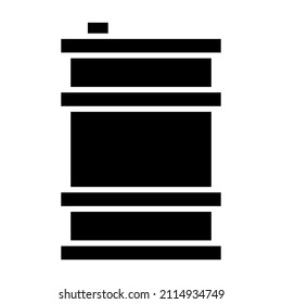 Barrel icon vector image. Can also be used for web apps, mobile apps and print media.