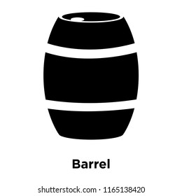 Barrel icon vector isolated on white background, Barrel transparent sign , beer symbols