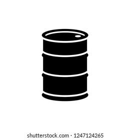 Barrel Icon Vector Template.