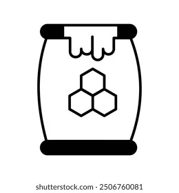 barrel icon with white background vector stock illustration