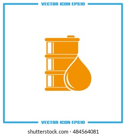 barrel liquid icon vector illustration eps10.