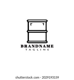 barrel logo design template icon modern vector illustration