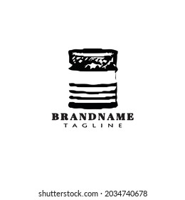 barrel logo design template icon modern cute illustration