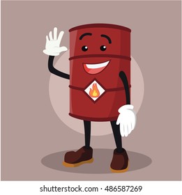 barrel man illustration design