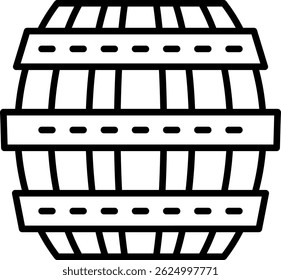 Barrel New Creative Vector Icon Design