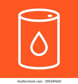 Barrel, oil, canister icon vectgor image. Can also be used for transport, transportation and travel. Suitable for mobile apps, web apps and print media. 