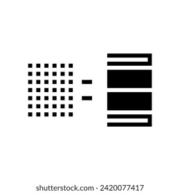 barrel of oil equivalent boe glyph icon vector. barrel of oil equivalent boe sign. isolated symbol illustration