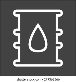 Barrel, oil, fuel icon vector image. Can also be used for energy and technology. Suitable for web apps, mobile apps and print media.