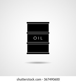 Barrel of oil. Icon