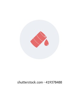 Barrel oil icon.